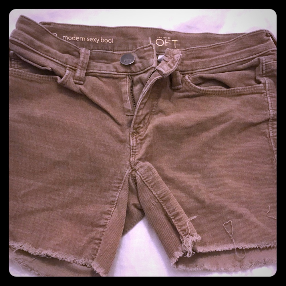 Courderoy Loft Shorts